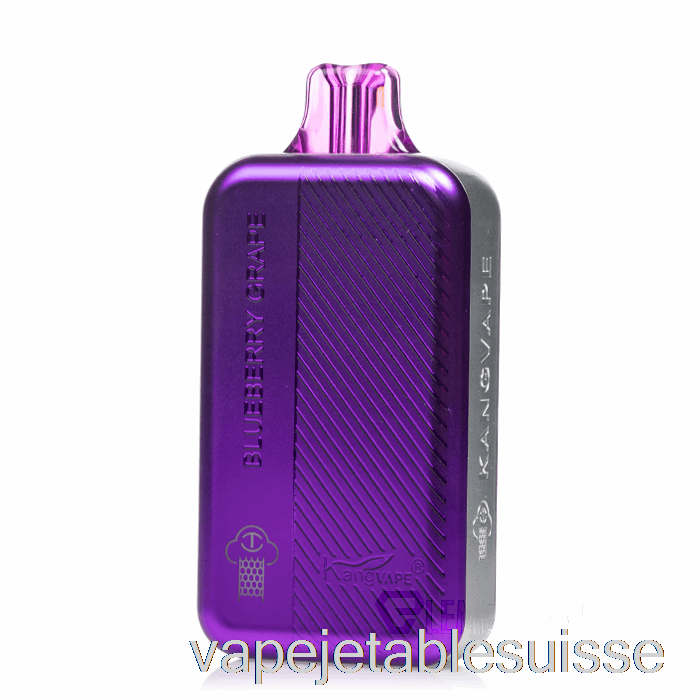 Vape Suisse Kangvape Tc8000 Jetable Myrtille Raisin